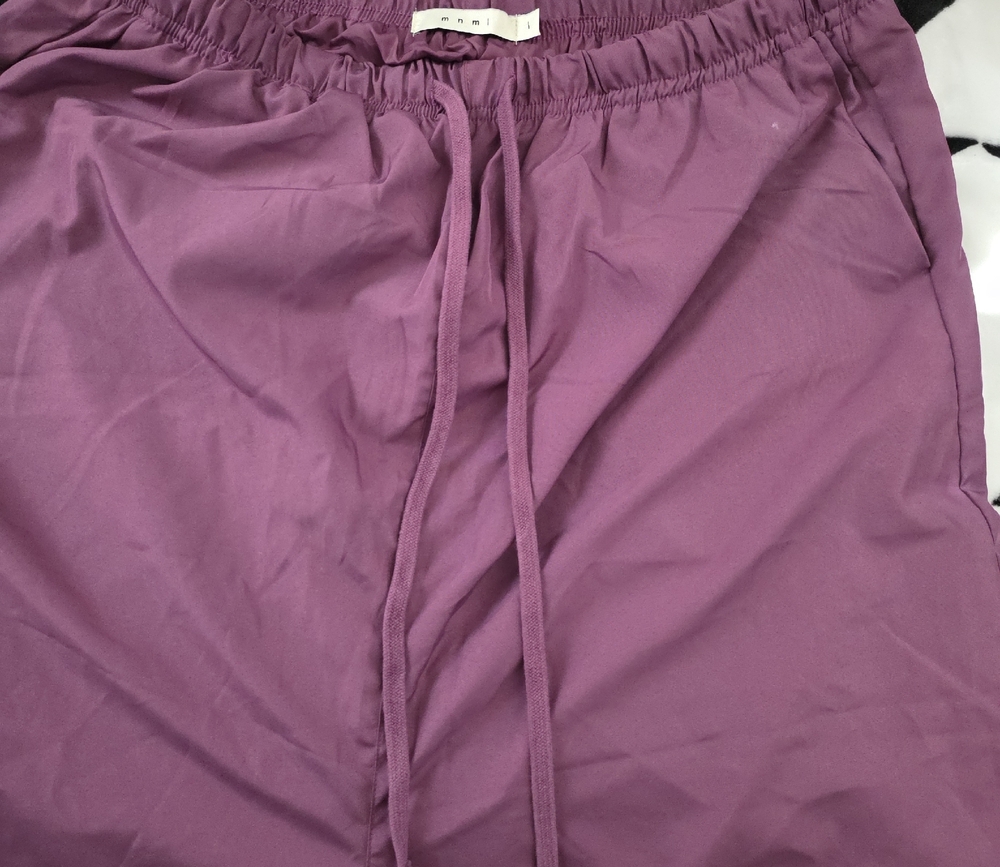 MNML Violet Elastic Waist Pants